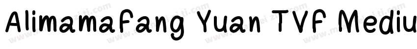 AlimamaFang Yuan TVF MediumRound字体转换